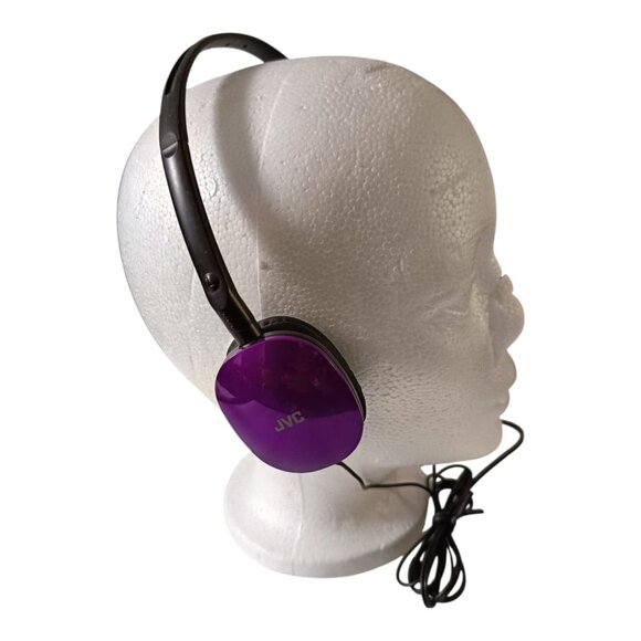 🎵 JVC HA-S160-V Purple Wired Headphones - Picture 6 of 7
